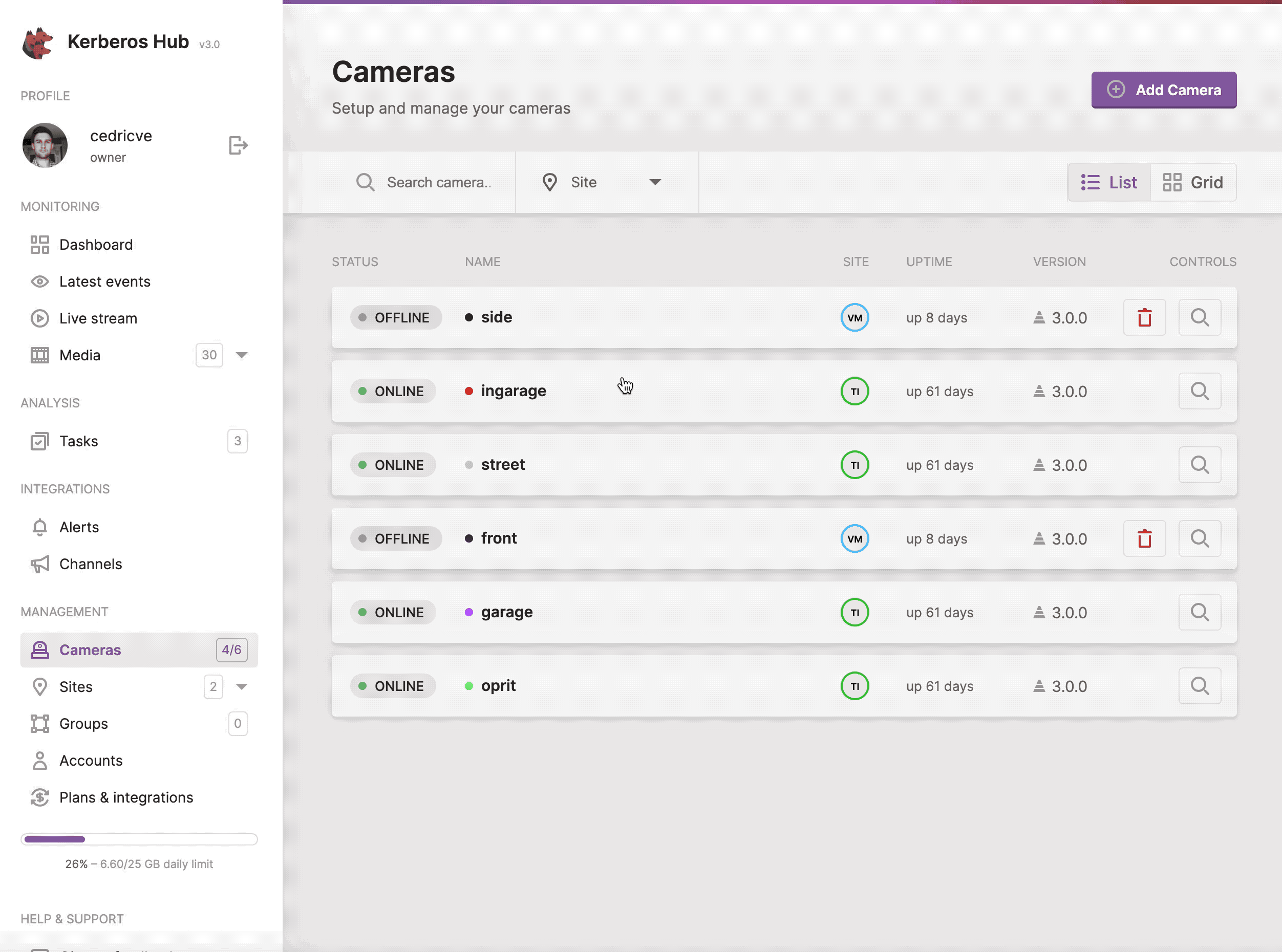 Structure your Kerberos Agents by using groups, another level of flexibility.